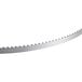 A Backyard Pro Butcher Series band saw blade for general use with sharp teeth.