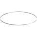 An Avantco band saw blade with a curved edge.