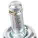 close-up of a metal piece