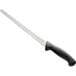 A Mercer Culinary Millennia salmon knife with a black handle.