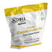 A white and yellow tub of Noble Chemical All Purpose Cleaner/Deodorizer QuikPacks with black text.