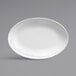 a white plate with a light on it