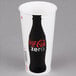 a black bottle with red text