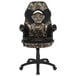 A Flash Furniture Camo LeatherSoft office chair with arms.