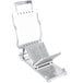 A silver Vollrath CubeKing cheese slicer with a red handle.