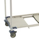 A MetroMax i mobile tray drying rack with wheels.