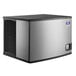 A silver and black Manitowoc Indigo NXT remote condenser ice machine.