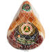 A Tanara Giancarlo boneless prosciutto wrapped in a white net.