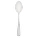 A Walco Olde Towne stainless steel teaspoon with a white handle and silver spoon on a white background.