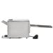 A close-up of the Vollrath JT3HC Conveyor Toaster with a wire plugged in.