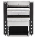 A silver and black Vollrath dual conveyor toaster.