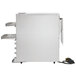 A white rectangular Vollrath conveyor toaster with a black cord.