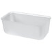 A white rectangular Vollrath Wear-Ever bread loaf pan.