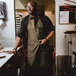 a man wearing a apron