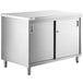 a white cabinet with a door