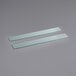 Two rectangular glass pieces for an Avantco Bain Marie Food Warmer.