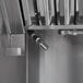 A Halifax stainless steel ventless hood system with an Ansul fire suppression system.