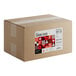 A large cardboard box labeled as containing 10 pounds of Adourne Fine Red Sanding Sugar.