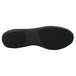 The black rubber sole of a Genuine Grip men's non slip shoe.