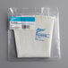 A white Ateco polyurethane-coated cotton pastry bag with blue text.