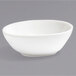 A white Front of the House porcelain ramekin.