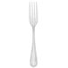 A silver Walco Accolade dinner fork.