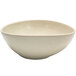 A white bowl with a white background.