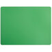 A green rectangular Vollrath cutting board.