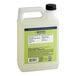 A white jug of Mrs. Meyer's Lemon Verbena soap refill with a green label.