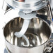 a mixer handle in a bowl