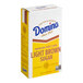 A case of 24 Domino Light Brown Sugar 1 lb. boxes.