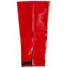 A red San Jamar EZ-KLEEN Sleeve Guard with black trim.