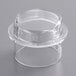 A clear plastic Galaxy jar lid for GB440 blenders.