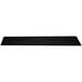 A black rectangular Cactus Mat Tredlite anti-fatigue mat with a white stripe.