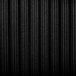 A close-up of a black ribbed Cactus Mat.