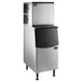 Avantco Ice KMC-350-B2H 22 inch Air Cooled Modular Half Cube Ice Machine with Bin - 350 lb.