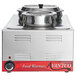 An Avantco countertop food warmer with two inset pots on top.