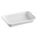 A white rectangular Eco-Products compostable takeout container with a lid.