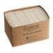 A white box of Hoffmaster Linen-Like Natural Kraft beverage napkins.