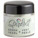 A jar of Spirdust Green Pearl Cocktail Shimmer with a black lid.