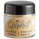 A jar of Spirdust orange pearl powder.