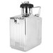 Craft Master Growlers 37888GLR 128 oz. Mirrored Polish Growler with CO2 Cap