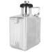 Craft Master Growlers 37888MRR 128 oz. Brushed Finish Growler with CO2 Cap