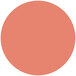 A pink circle with a copper color.