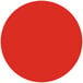 A red circle with white background.