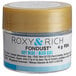 A small container of Roxy & Rich Sky Blue Fondust food color.