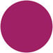 A purple circle with white background.