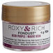 A small container of Roxy & Rich Neon Purple Fondust food color with a label.