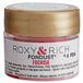A container of Roxy & Rich Fuchsia Fondust powder with a label.