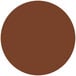 A brown circle of Roxy & Rich Cocoa Petal Dust on a white background.